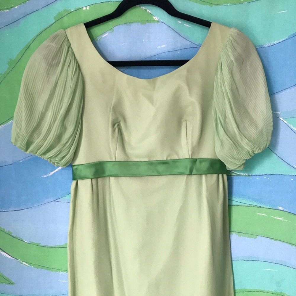 VINTAGE FAIRYTALE PUFF SLEEVE GOWN pastel blogger - Picture 7 of 10